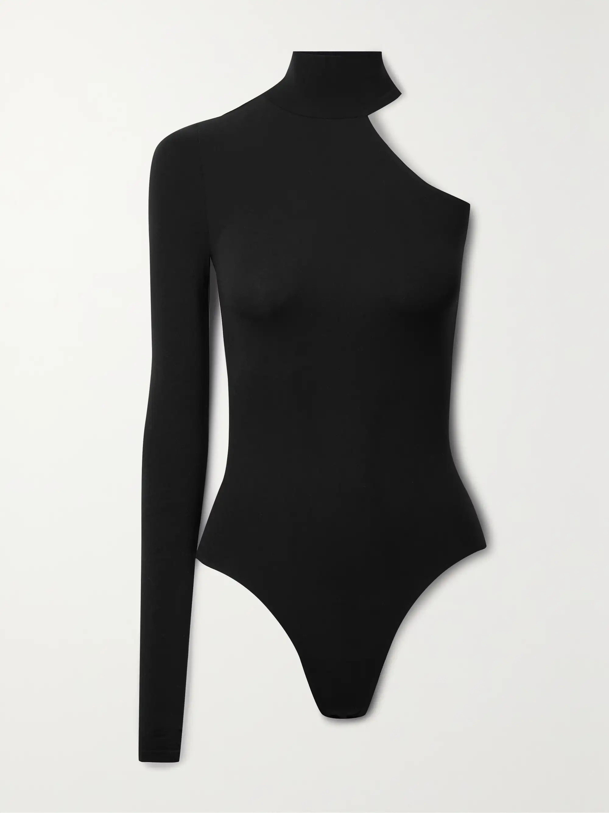 COMMANDO One-sleeve stretch-jersey turtleneck bodysuit | NET-A-PORTER | NET-A-PORTER (UK & EU)