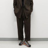 Basic Overfit Men's Suit Pants in Brown Color/Dress Pleat Semi-Balloon Fit Tailored Trousers | Etsy (UK)