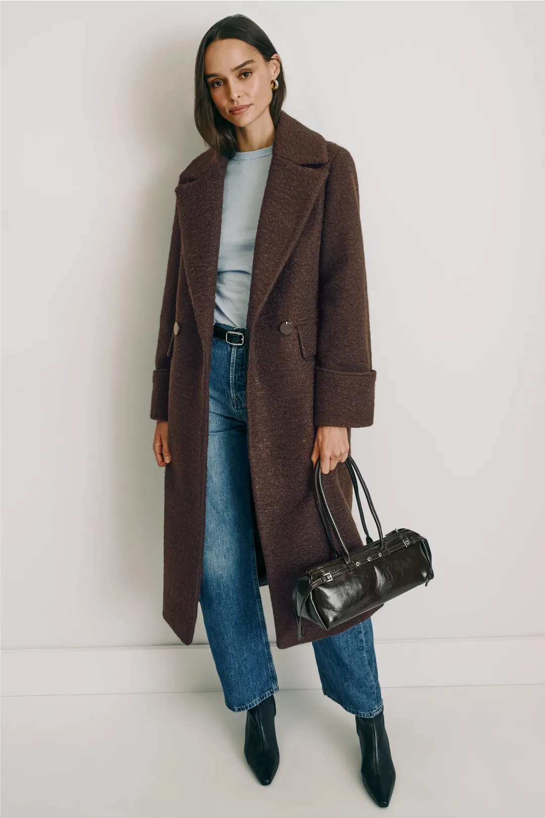 NVLT Boucle Coat | Rent the Runway