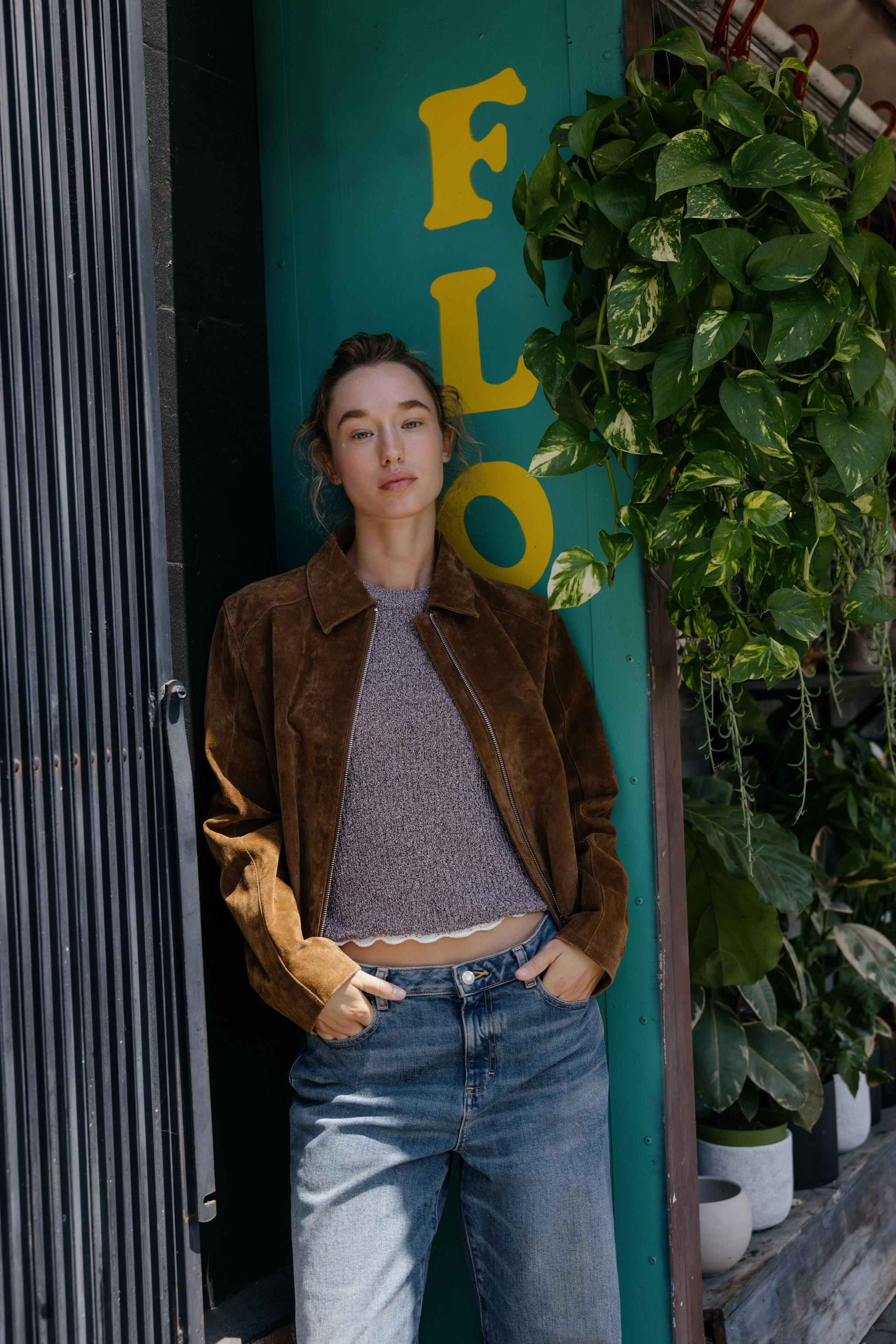 100% LEATHER SHORT JACKET | Zara Canada