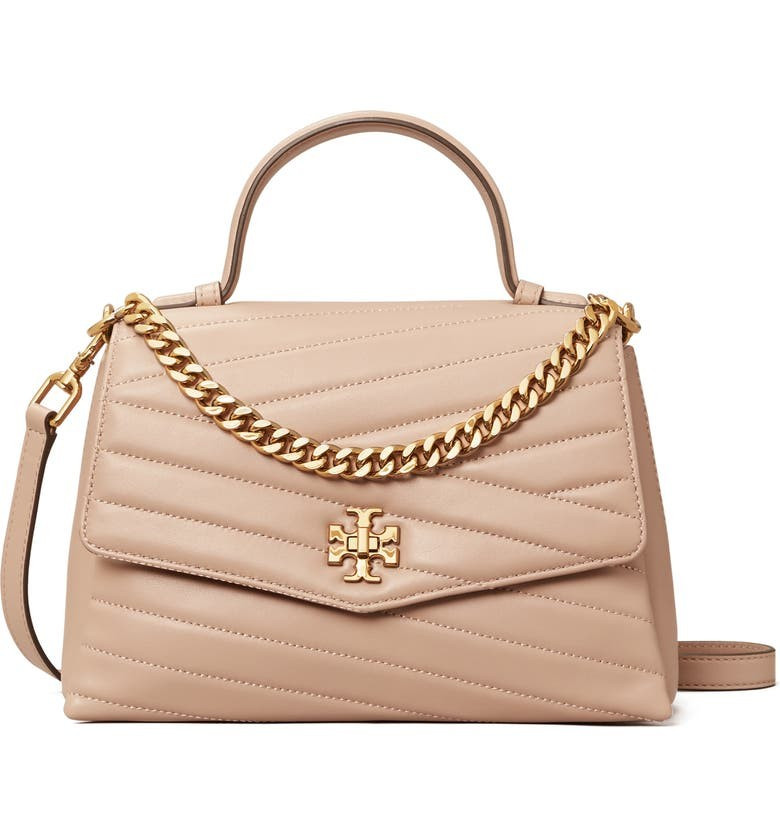 Kira Chevron Quilted Leather Top Handle Satchel | Nordstrom