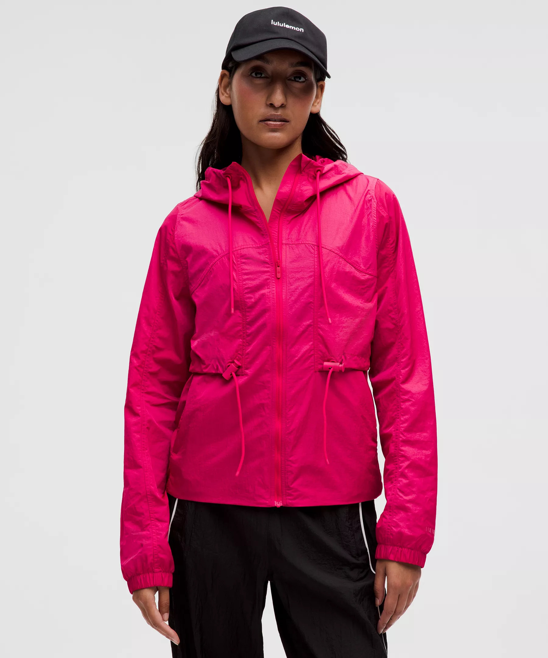 Drawstring Water-Resistant Hooded Jacket | lululemon (CA)