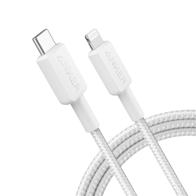 Anker Braided USB-C to Lightning Connector Cable (6 ft) | Walmart (US)