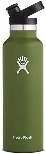 Hydro Flask 21 oz Water Bottle, Sport Cap - Olive | Amazon (US)