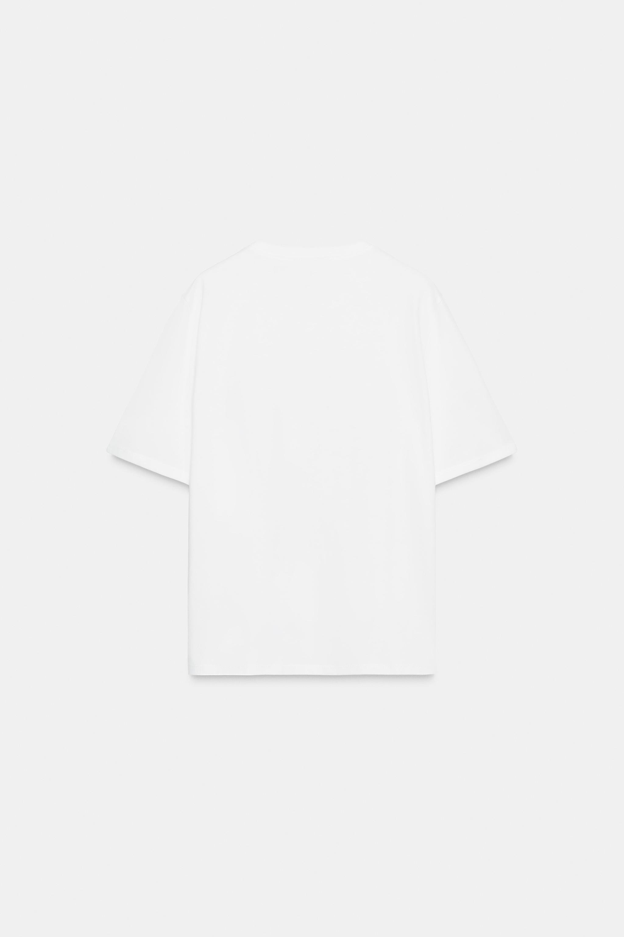 3D FLOWER T-SHIRT | Zara UK