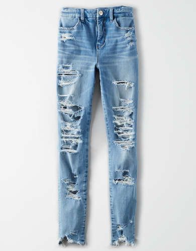 The Dream Jean Curvy High-Waisted Jegging | American Eagle Outfitters (US & CA)