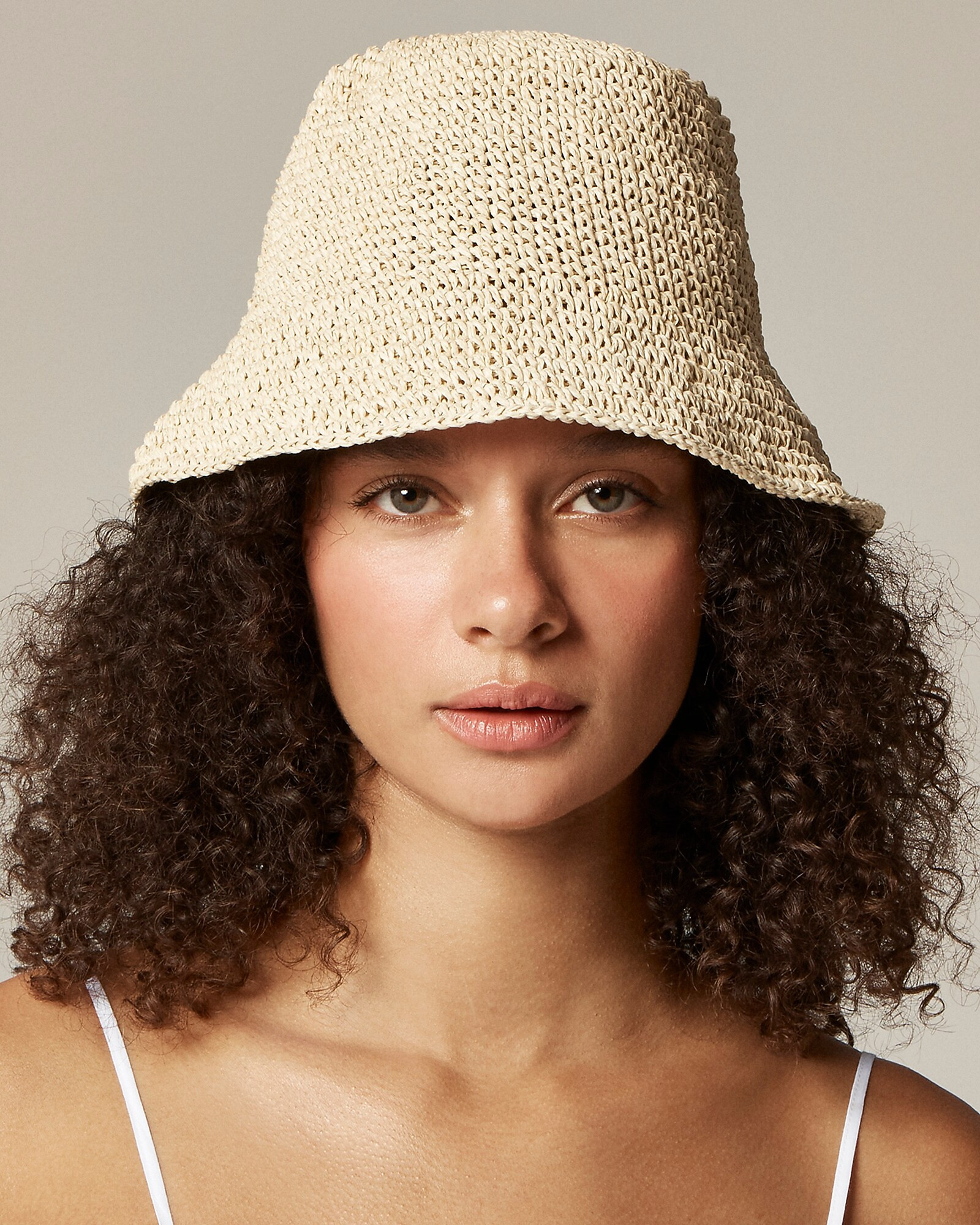 Packable straw hat | J. Crew US