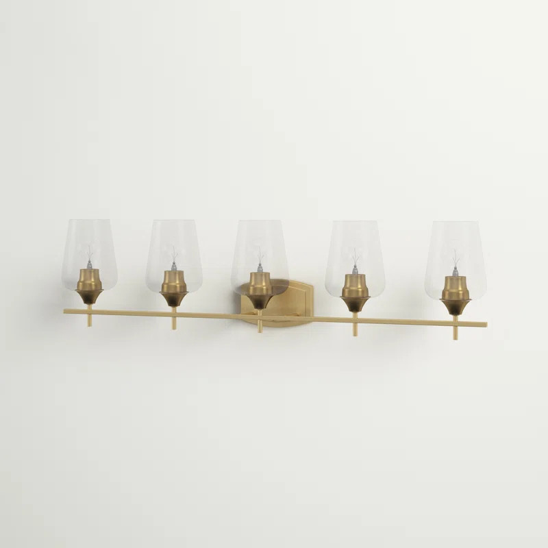 Woodway 5 - Light Dimmable Vanity Light | Wayfair North America