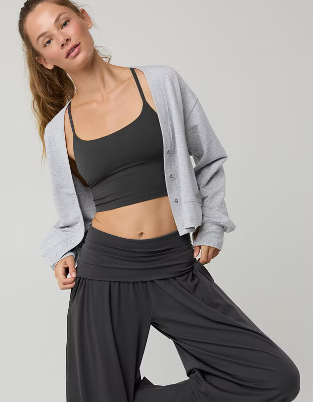 OFFLINE By Aerie Real Me Xtra Strappy Longline Sports Bra | Aerie