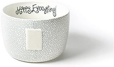 Happy Everything! Decorative Big Bowl (Stone Small Dot Big Bowl) | Amazon (US)