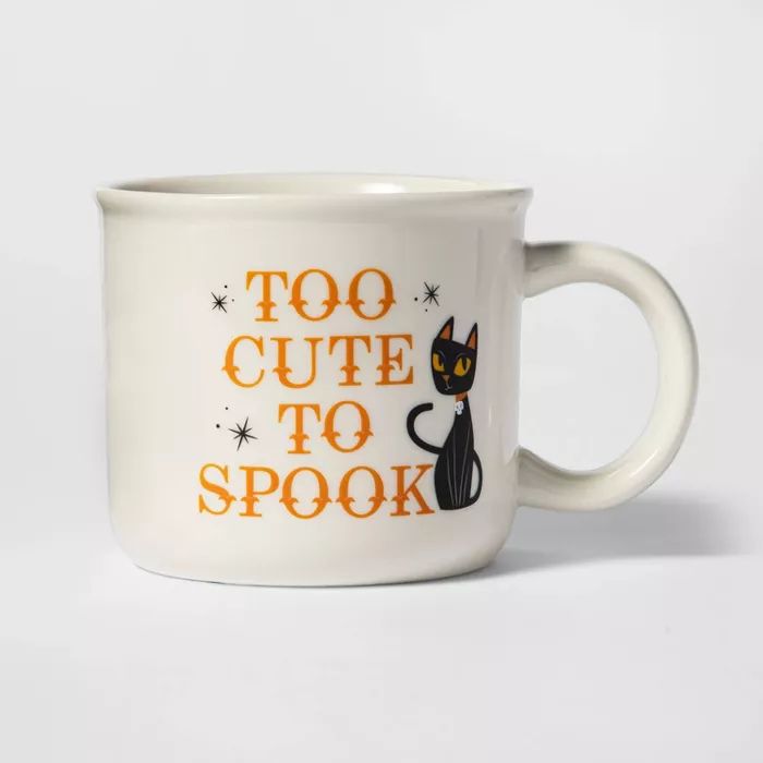 15oz Stoneware Too Cute To Spook Halloween Mug - Hyde & EEK! Boutique™ | Target