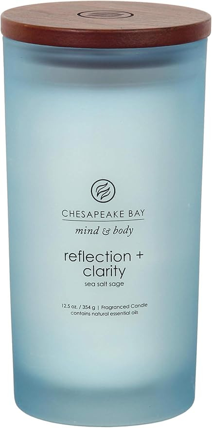 Chesapeake Bay Candle PT31909 Scented Candle, Reflection + Clarity (Sea Salt Sage), Large, Home D... | Amazon (US)