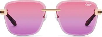 x Saweetie No Cap 52mm Polarized Square Sunglasses | Nordstrom