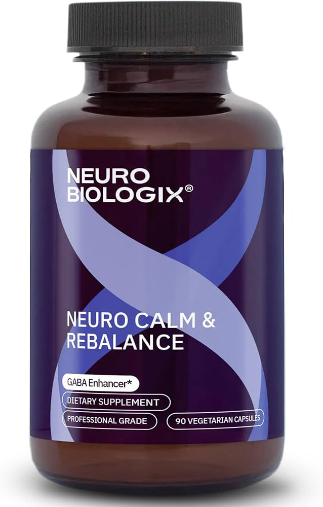 Neurobiologix Neuro Calm & Rebalance, L Theanine, Magnesium, Zinc & Kava Kava Complex for Calm Mo... | Amazon (US)