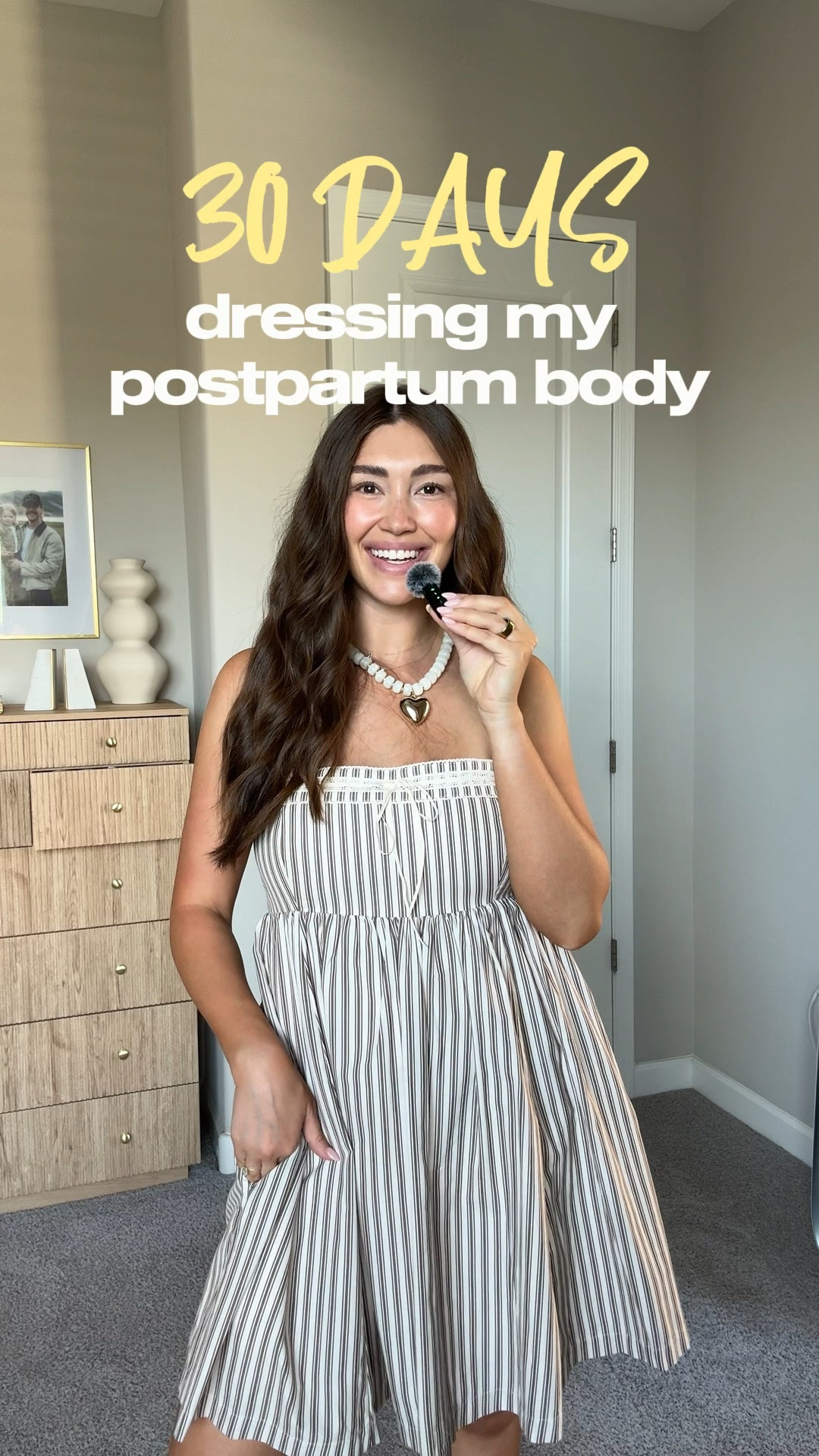 30 days of dressing my postpartum body. Wearing true size medium tall in dress.

#LTKootd #LTKgrwm #LTKTall