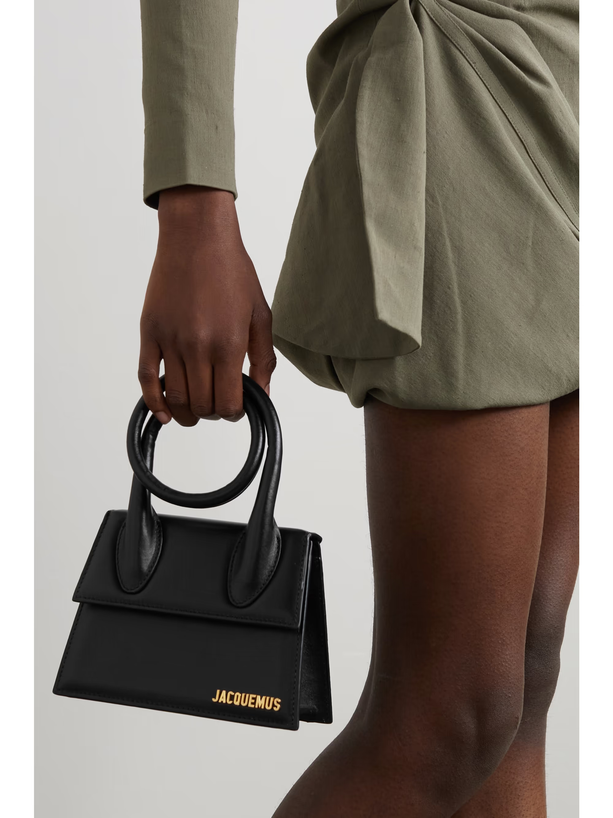 Le Chiquito Noeud leather shoulder bag | NET-A-PORTER (US)