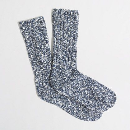 Factory festive marled camp socks | J.Crew US