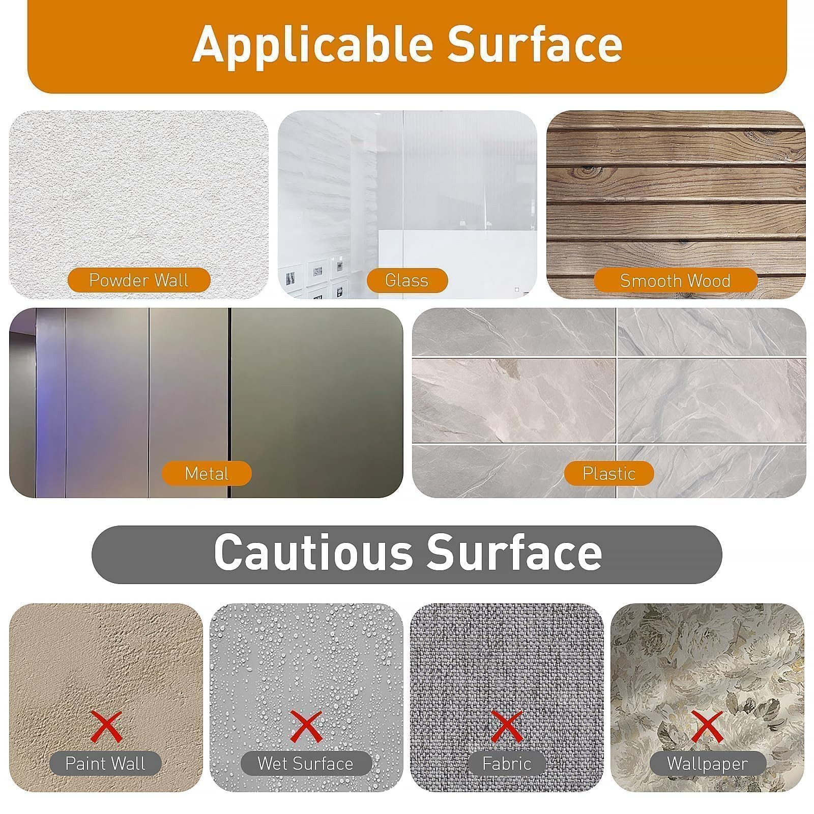 Small Picture Hanging Strips Heavy Duty，20-Pairs(40 Pcs)，Sticky Hangers for Walls, Poster Han... | Amazon (US)