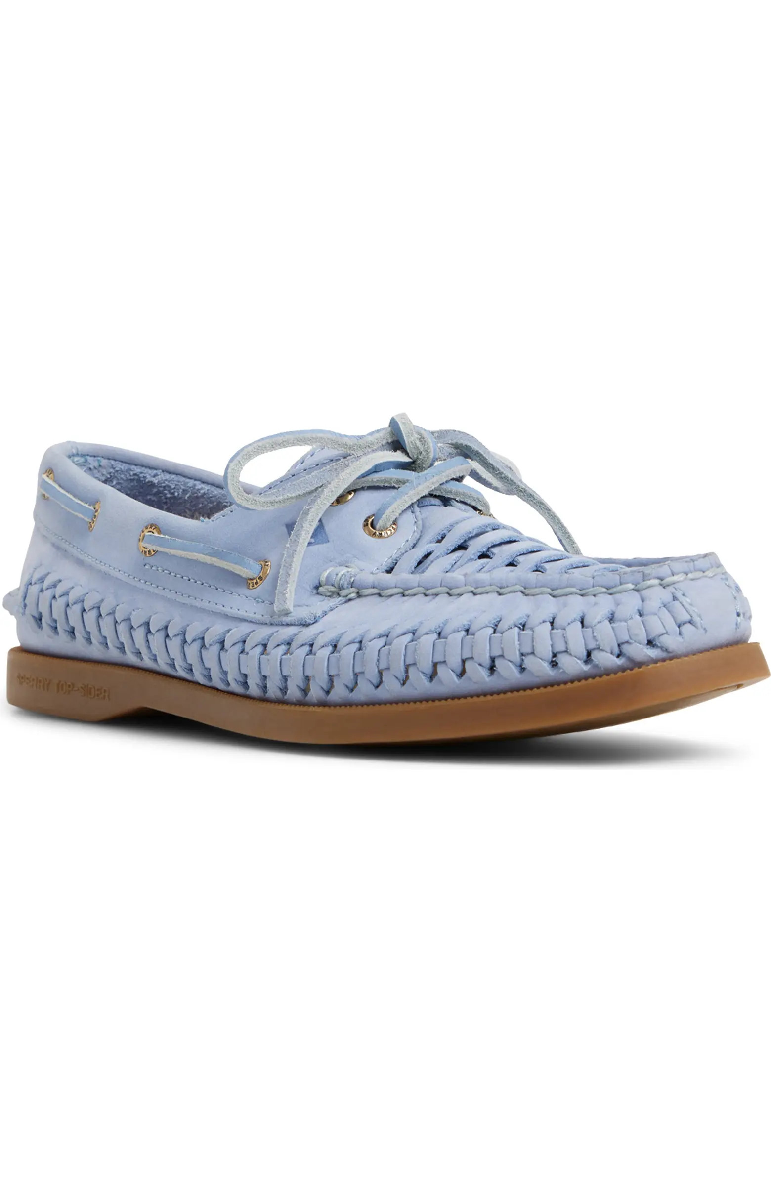SPERRY TOP-SIDER® Authentic Original 2-Eye Woven Boat Shoe (Women) | Nordstrom | Nordstrom