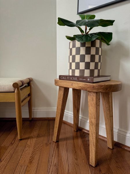 Trending checkered planter from Target spring decor collection. 

Target stool, entryway decor, coffee table books, entryway bench, faux plant, planter pot, checkered decor

#LTKfindsunder50 #LTKhome #LTKSeasonal