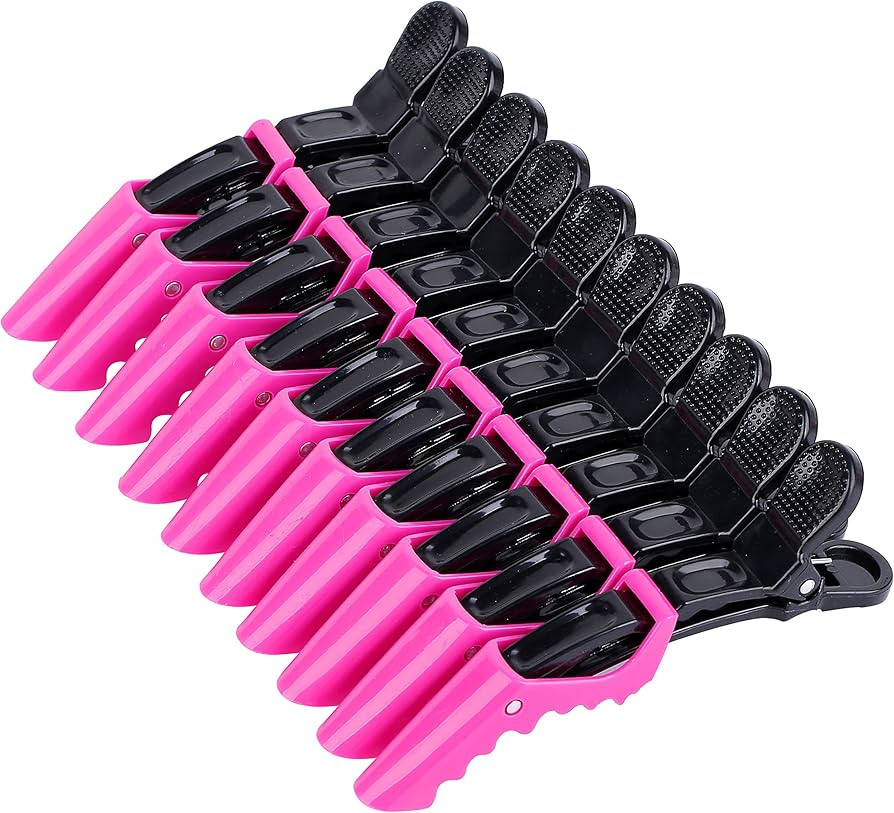 HH&LL Hair Clips for Women - Wide Teeth & Double-Hinged Design Alligator Styling Sectioning Clips... | Amazon (US)