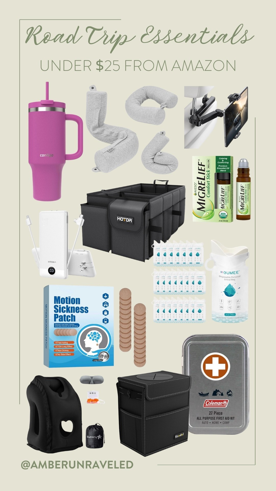 Make your road trip more fun and hassle-free with these essentials from Amazon! 

organization tips, medicine kit, tech accessories, sleeping musthaves

#LTKSeasonal #LTKTravel #LTKFindsUnder100