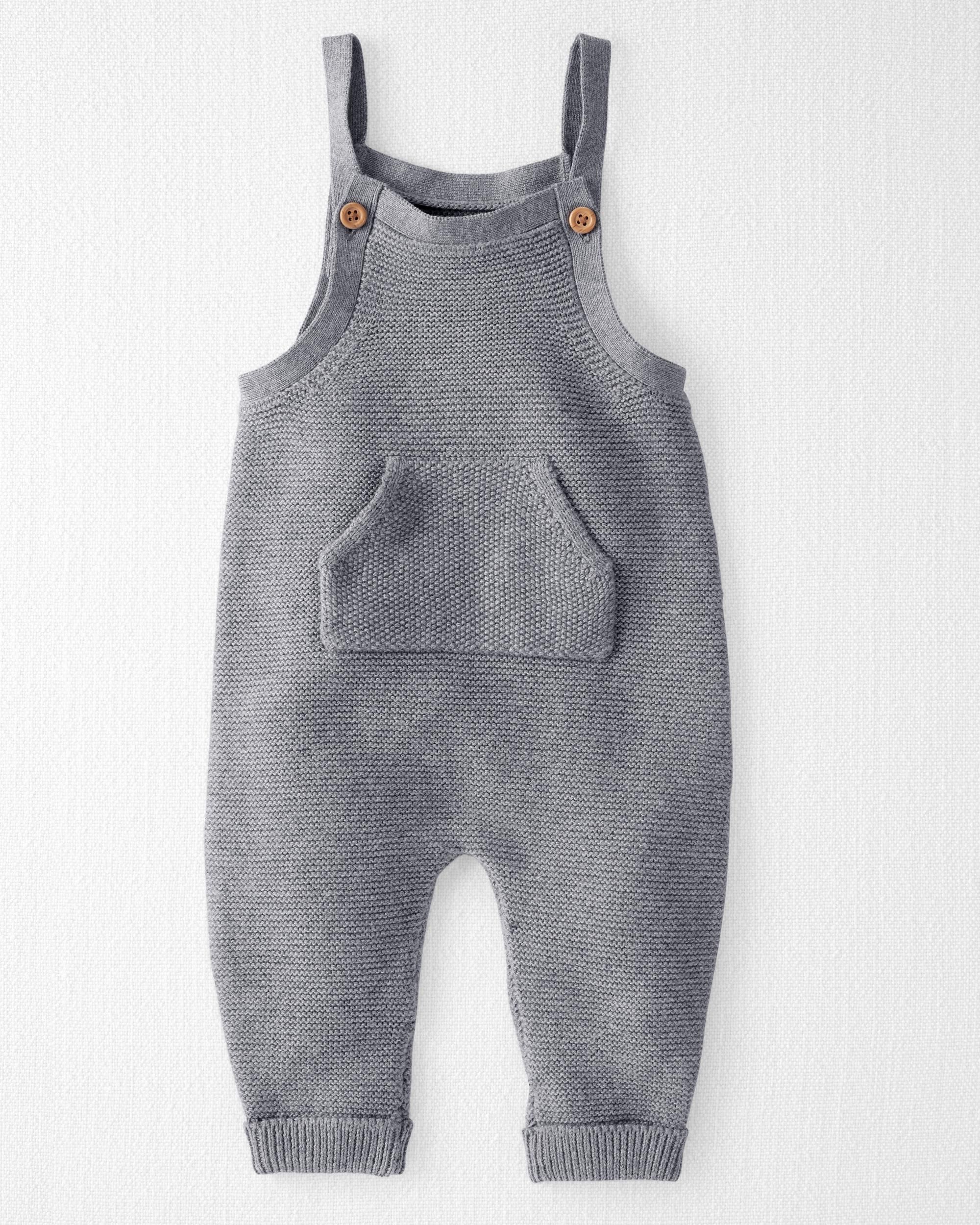 Organic Sweater Knit Overalls | Carter's