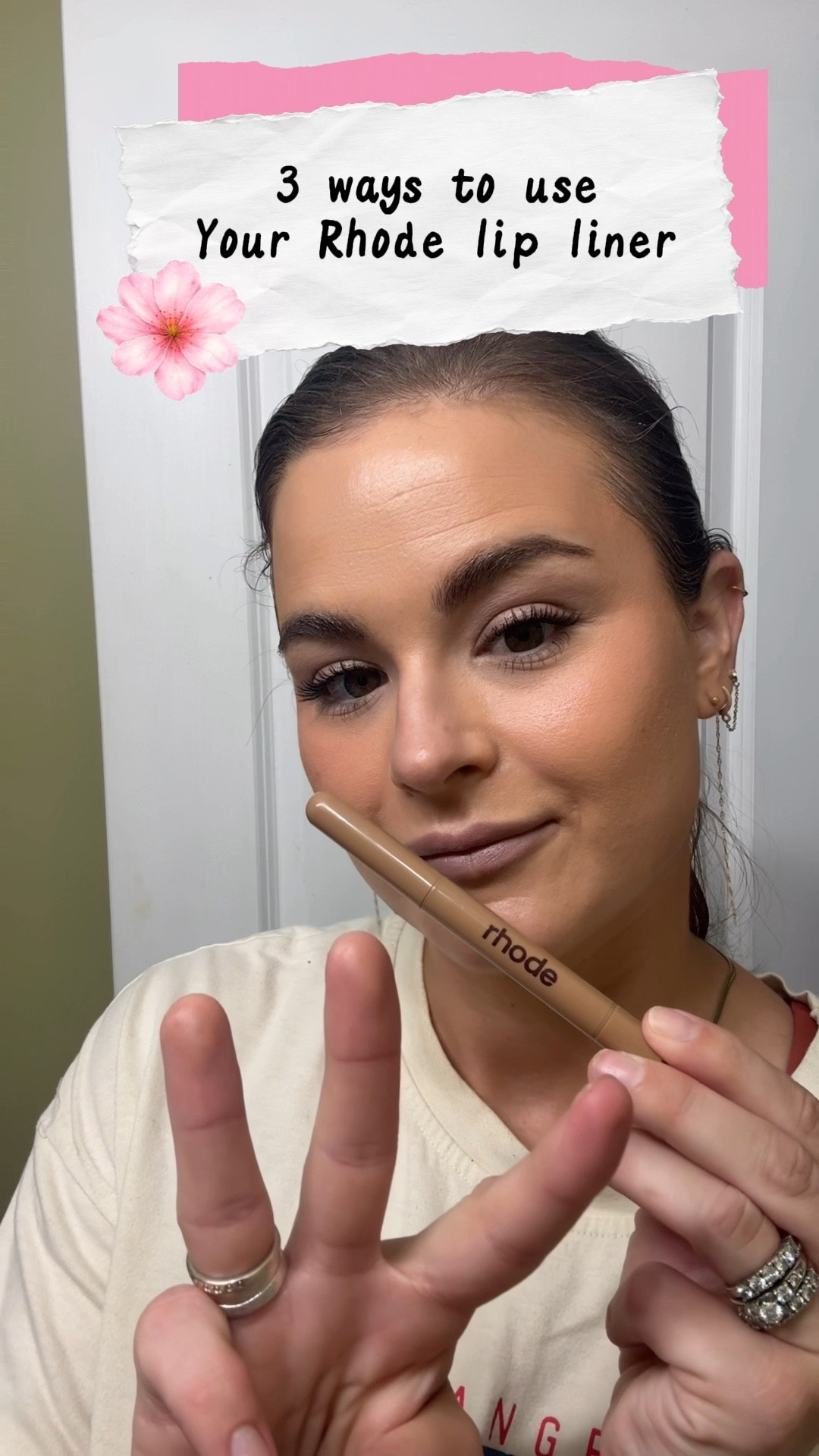 One product… 3 ways 👀✨
Using my favorite Rhode lip liner as:

🤎 eyeshadow
🤎 lip liner
🤎 nose contour

Minimal makeup girls, this one’s for you 💋 Saves space in your bag and makes getting ready so much easier. Which way are you trying first? ✨

#rhode #rhodelipliner #rhodebeauty #makeuphacks #minimalmakeup #creammakeup #easyglam #softmakeup #everydaymakeup #cleanmakeup #beautycreator #makeuptips #makeuproutine #neutralmakeup #contourhack #liplinerhack #summermakeup #reelsinstagram #tiktokbeauty #grwm

#LTKBeauty #LTKgrwm #LTKmomlife