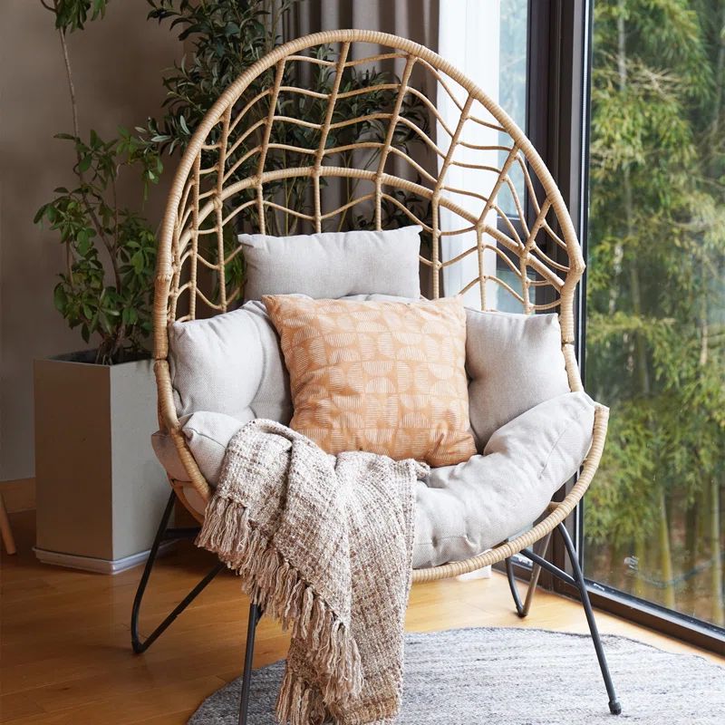 Alpharetta Patio Chair with Cushions | Wayfair North America