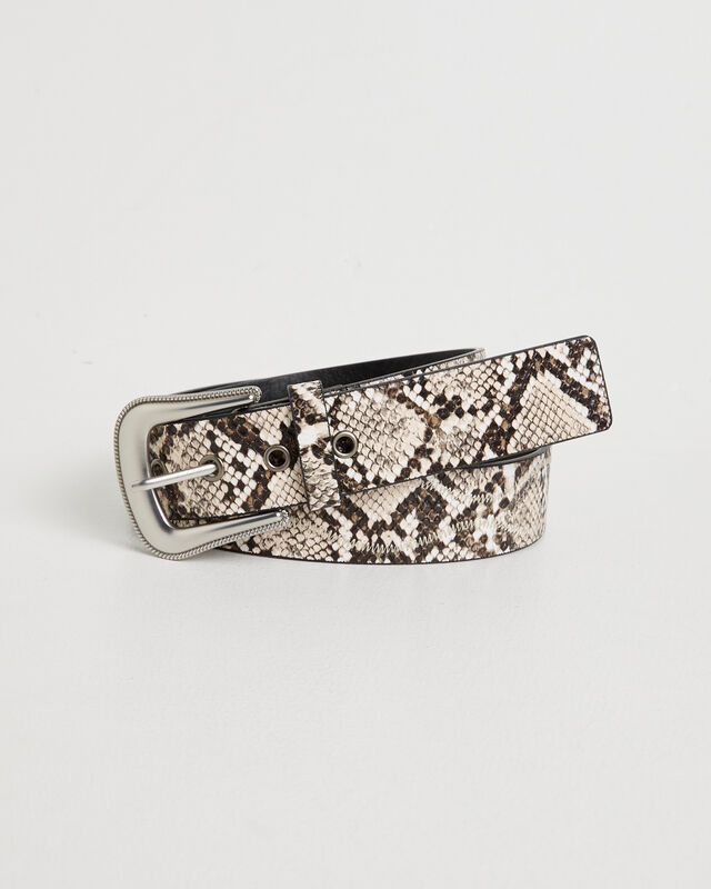 Western Snake Skin Belt | General Pants
