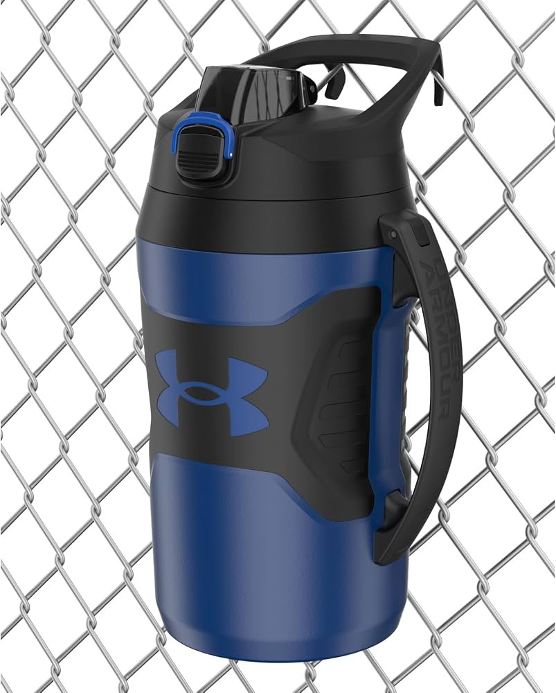 Under Armour Insulated Water Bottle with Handle & Fence Hook, Half Gallon Sports Water Jug, Leak-... | Amazon (US)