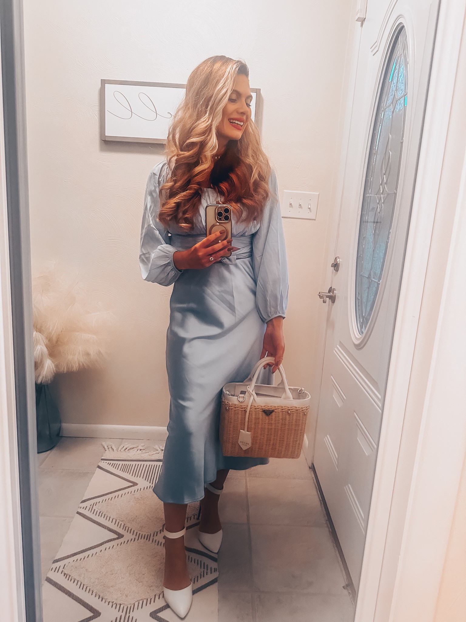 I’m obsessed with this outfit.  So elegant, feminine and chic. Sunday fit.  

#LTKstyletip #LTKHoliday #LTKSeasonal