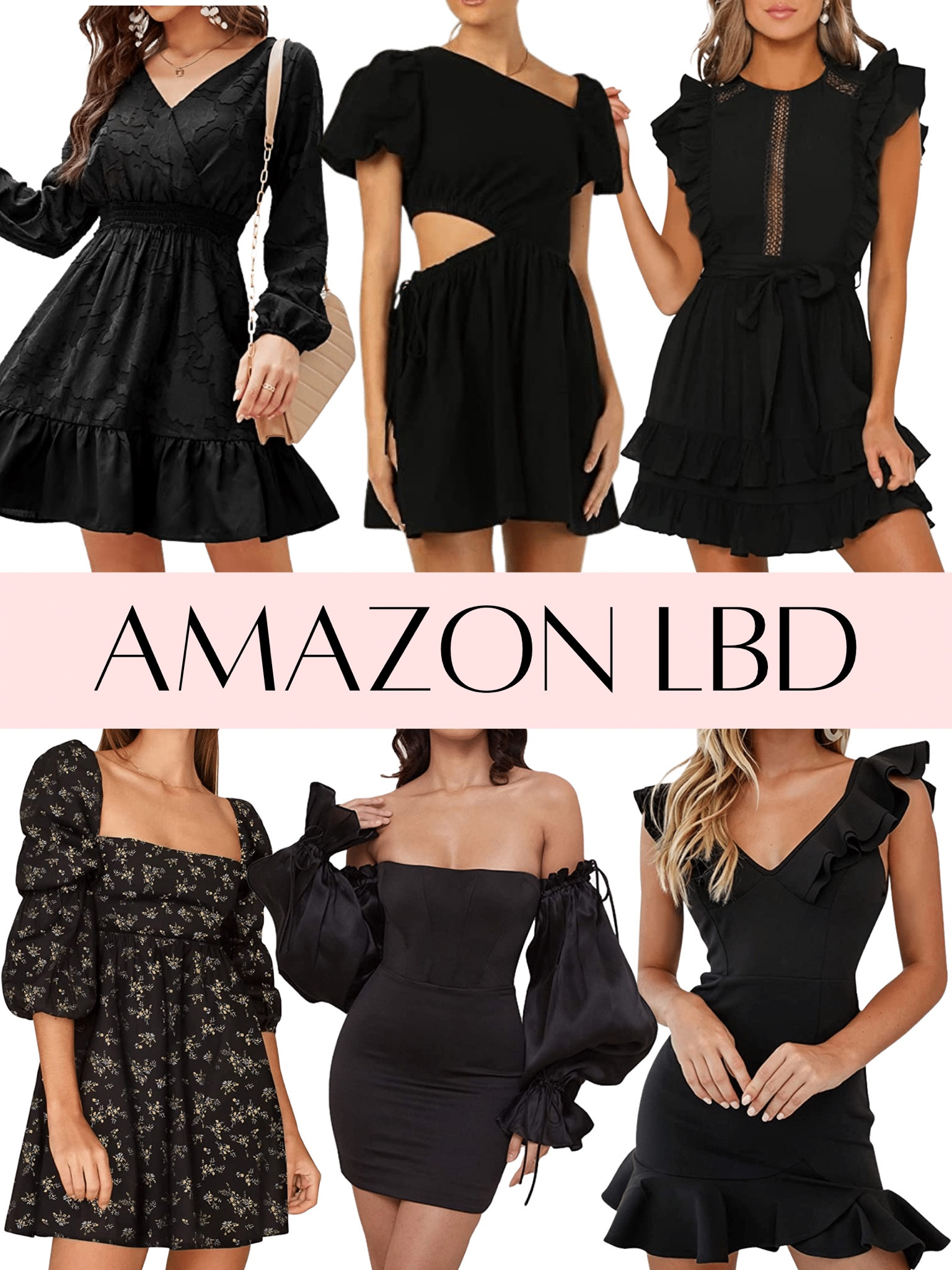 Amazon dresses
Fall wedding guest
Affordable outfit
Little black dress
Amazon prime fashion
Cut out dress
Off the shoulder style
Puff sleeve trend

#LTKstyletip #LTKunder50 #LTKwedding