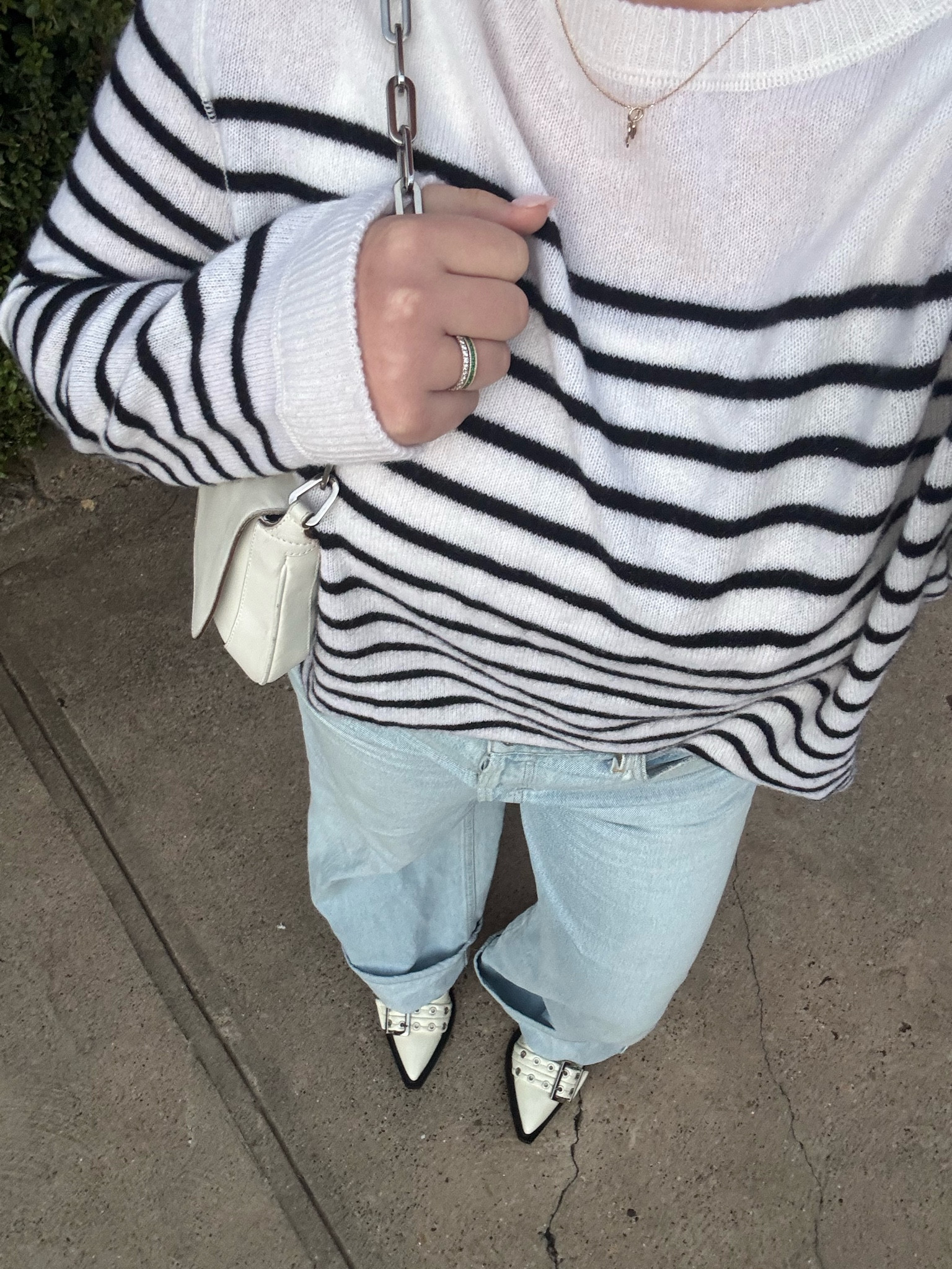 Casual & easy look for chilly spring and summer nights. An edgier coastal grandmother 🦪

#LTKItBag #LTKShoeCrush #LTKStyleTip