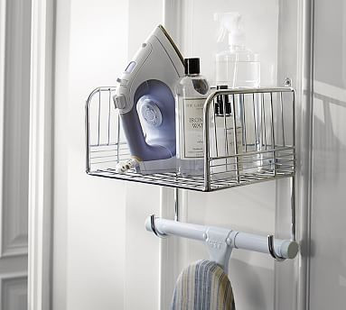 Chrome Ironing Board Rack | Pottery Barn (US)