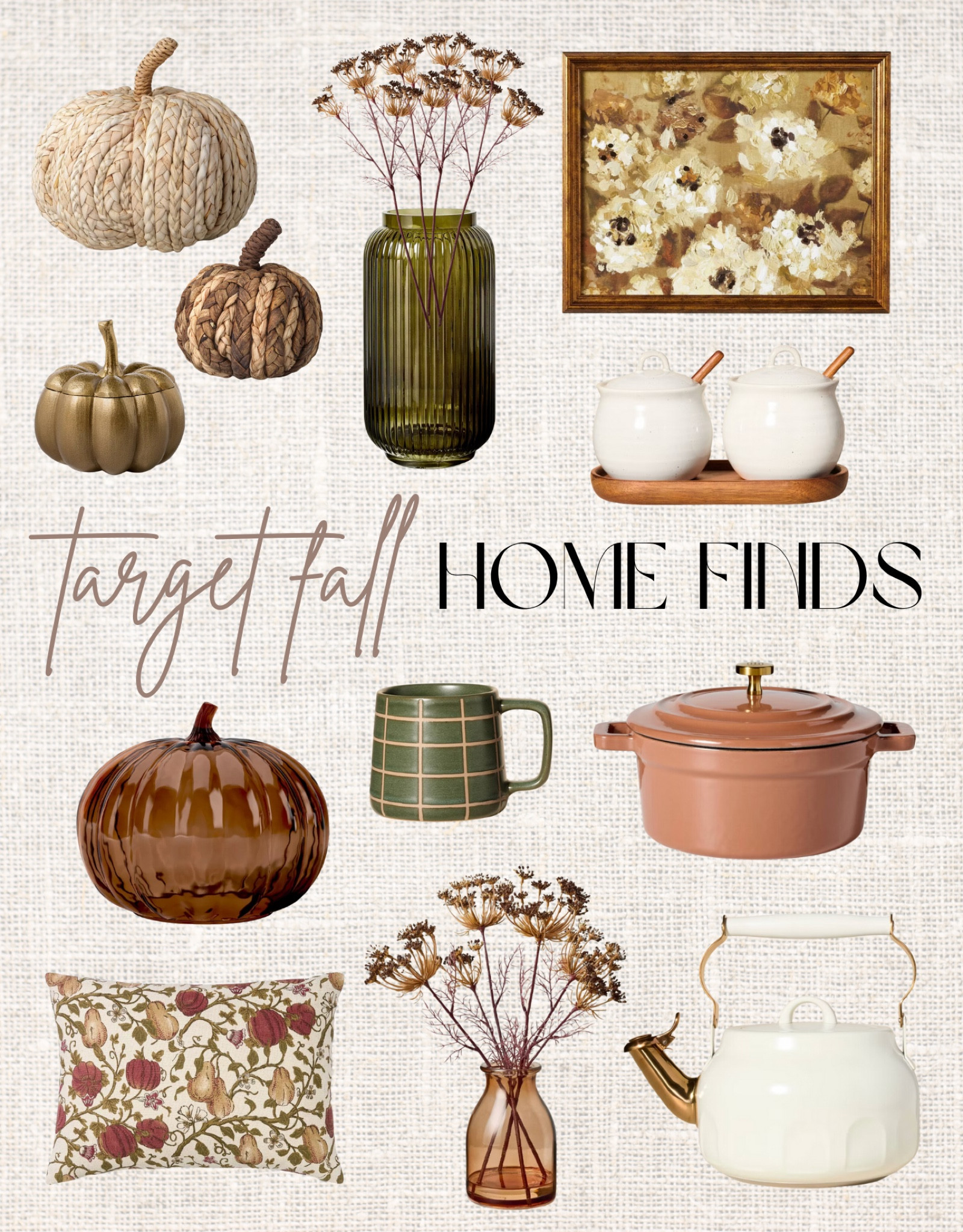 New target fall home decor! 😍🍂

Target home finds, pumpkins, fall home decor, framed art, target fall decor, target studio McGe, hearth and hand with magnolia, fall finds, fall decor, mug, pillow, tea kettle 

#LTKSeasonal #LTKHome #LTKFindsUnder50