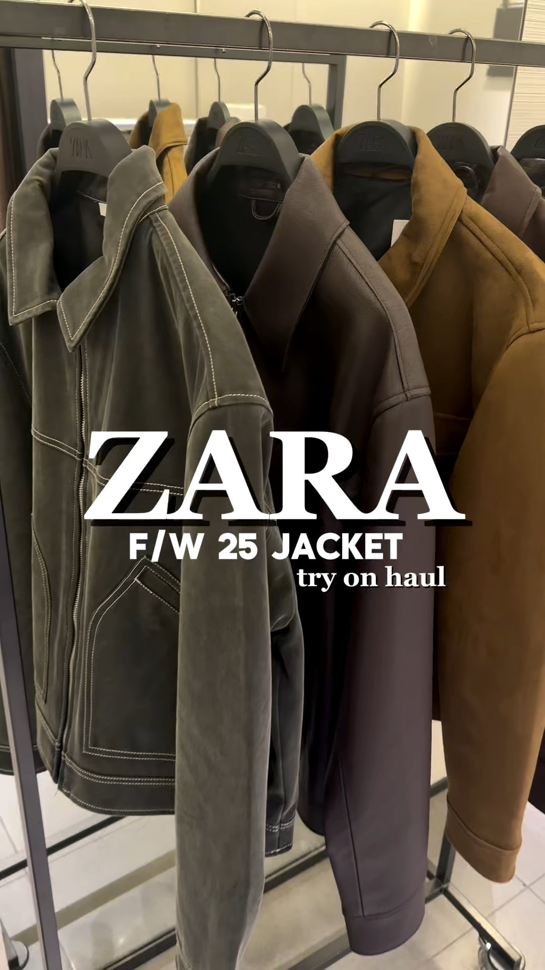 Men’s Zara jackets try on Haul for fall winter 2025. Comment questions below 

#LTKStyleTip #LTKWorkwear #LTKMens