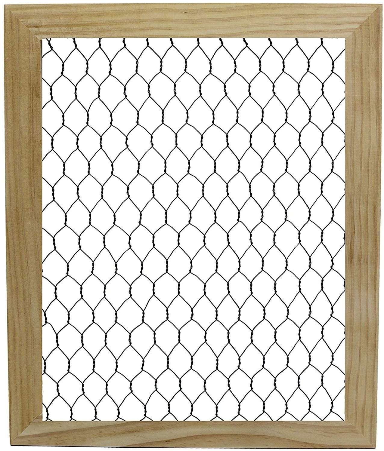 Creative Hobbies Unfinished Wood Chicken Wire Frame - Ready to Decorate, Add Photos, Collages, Je... | Amazon (US)