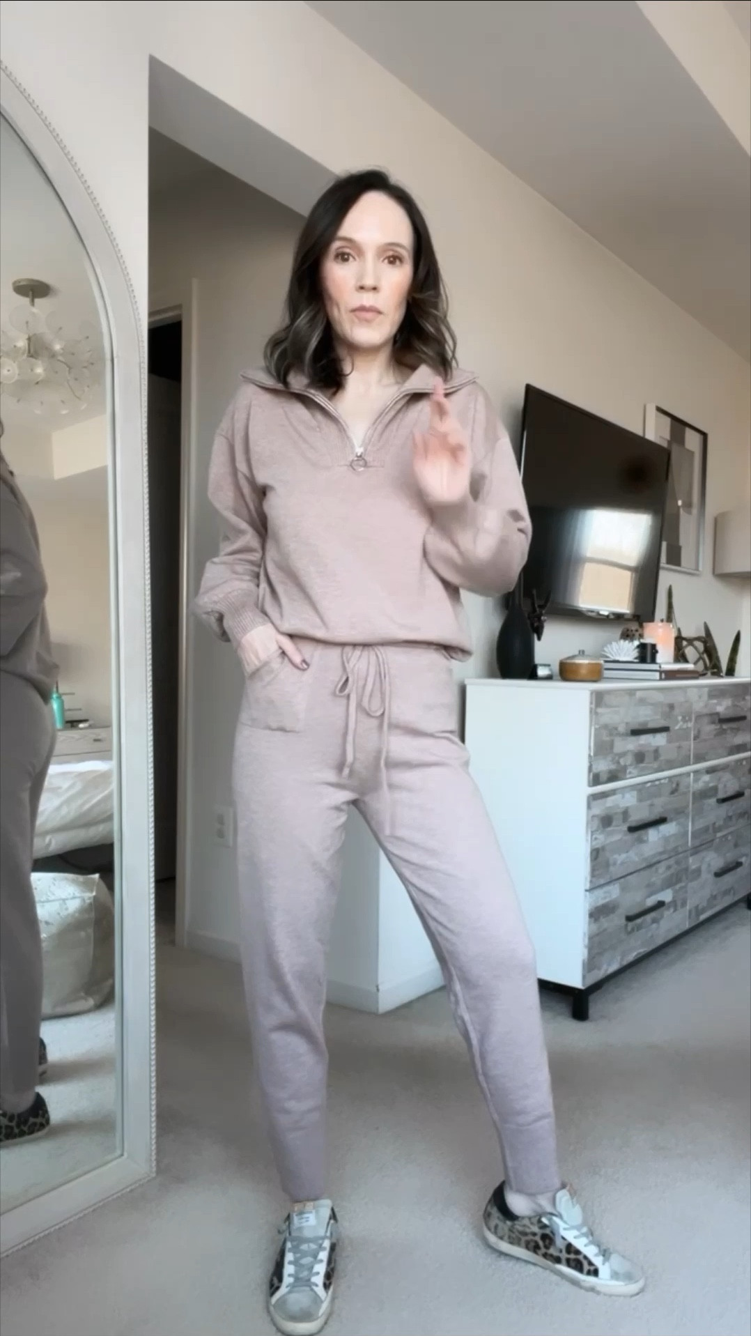 Thanksgiving outfit, Amazon set, cozy loungewear 

#LTKover40 #LTKfindsunder100