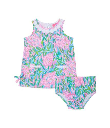 Lilly Pulitzer Baby Girl's Lilly Knit Shift (Infant) Frenchie Blue Turtley in Love 3-6 Months | Amazon (US)