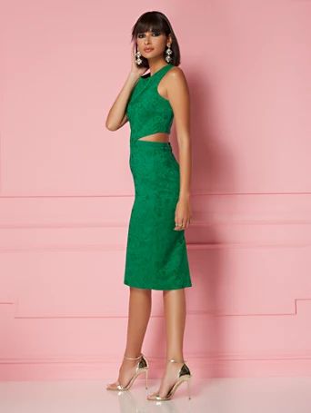 Graziela Cutout Dress - Eva Mendes Party Collection | New York & Company