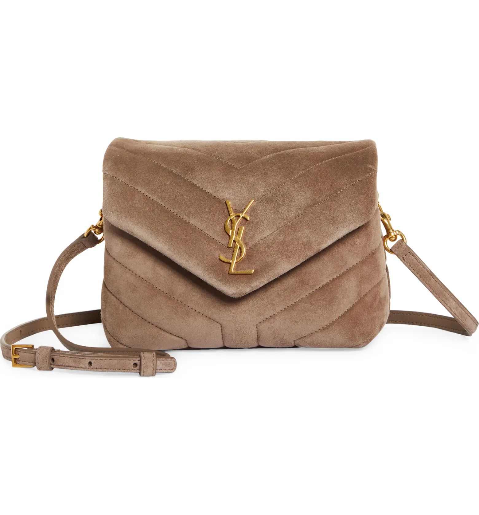 Toy Loulou Calfskin Suede Crossbody Bag | Nordstrom