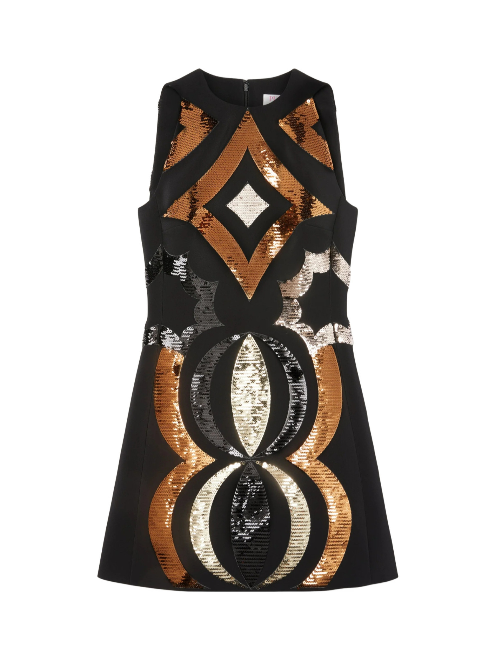 PUCCI Collane Embroidered Sleeveless Dress | Senser US