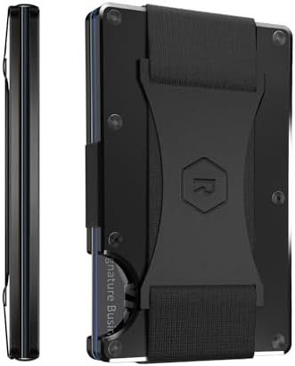 Ridge Wallet for Men - Slim Minimalist Compact Wallet and Card Holder, RFID Protected Front Pocke... | Amazon (US)