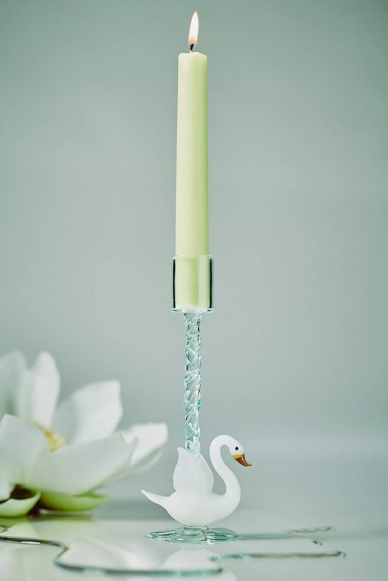 Paulette Glass Candle Holder | Anthropologie (US)