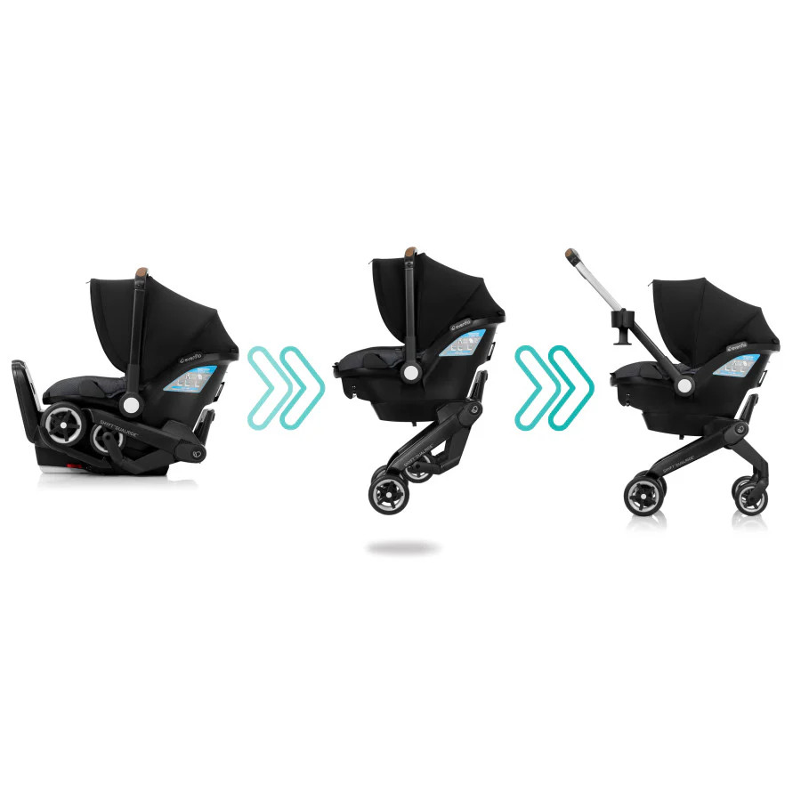 Shyft DualRide Infant Car Seat Stroller Combo with Carryall Storage | Evenflo® Official Site | Evenflo Company
