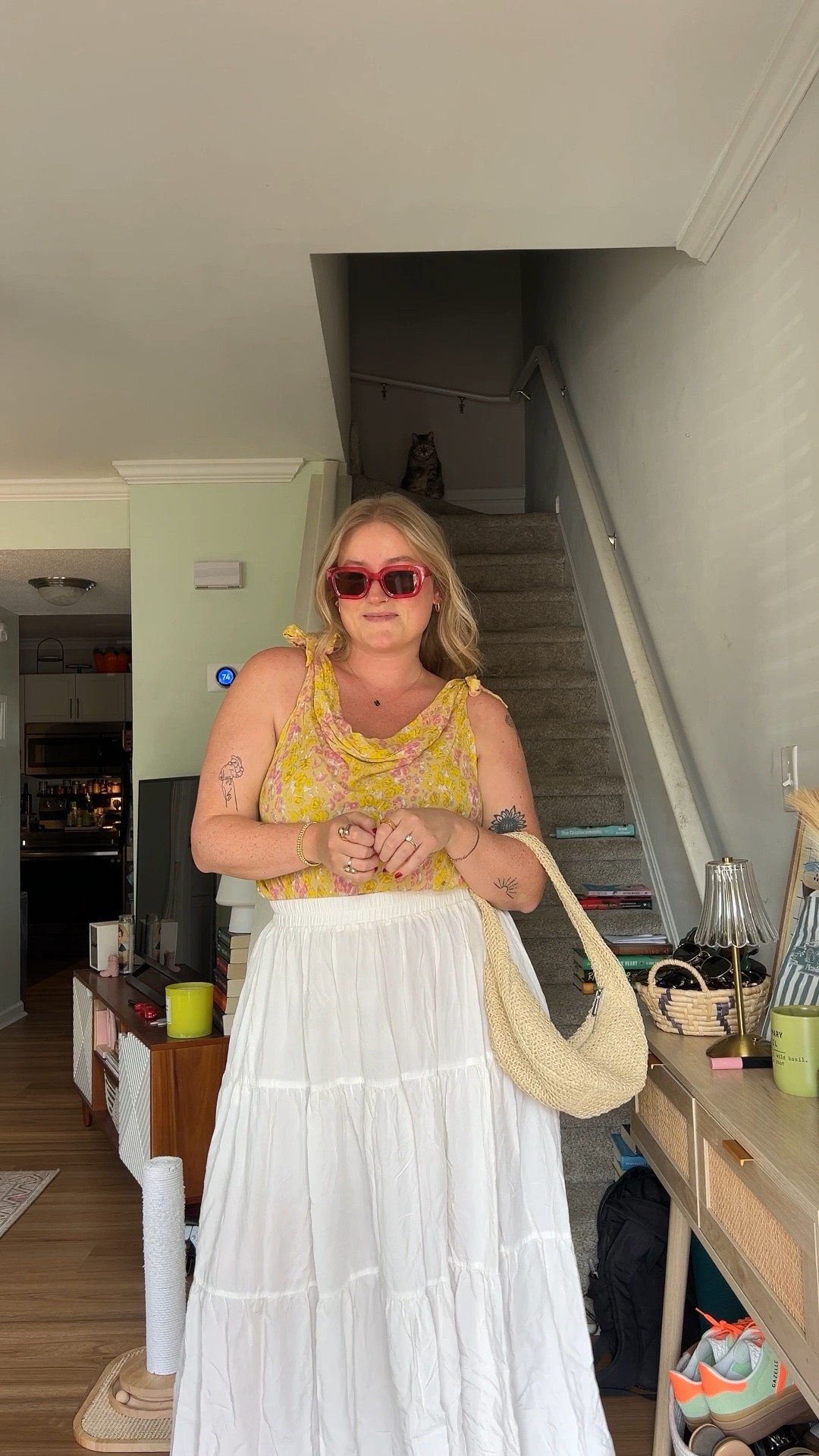 summer outfits, colorful style, midsize style, affordable finds, free people bodysuit

#LTKStyleTip #LTKFindsUnder100 #LTKMidsize