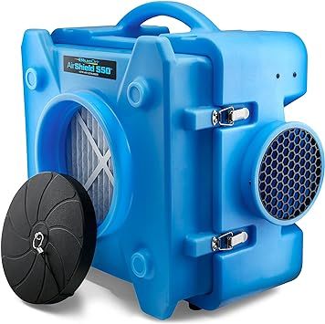 BlueDri BD-AS-550-BL Negative Machine Airbourne Cleaner HEPA Scrubber Water Damage Restoration Eq... | Amazon (US)
