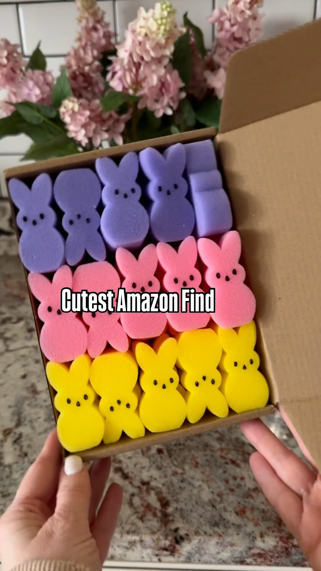 Cutest Amazon spring find ! These sponge peeps! Make all the cute and festive floral arrangements without the mess of real peeps 

And these real touch tulips are so nice 

Amazon 
Amazon home 
Spring kitchen 
Spring kitchen decor 


#LTKSeasonal #LTKmomlife #LTKHome
