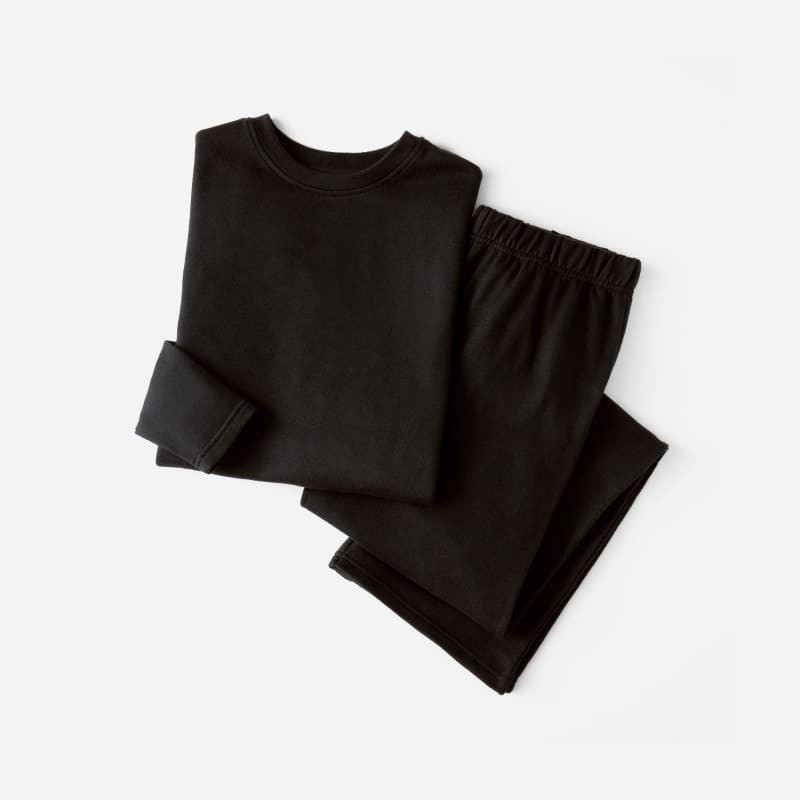 UGG® Women's May Set Knit/Recycled Materials Sleepwear in Black, Size 3X | UGG (US)